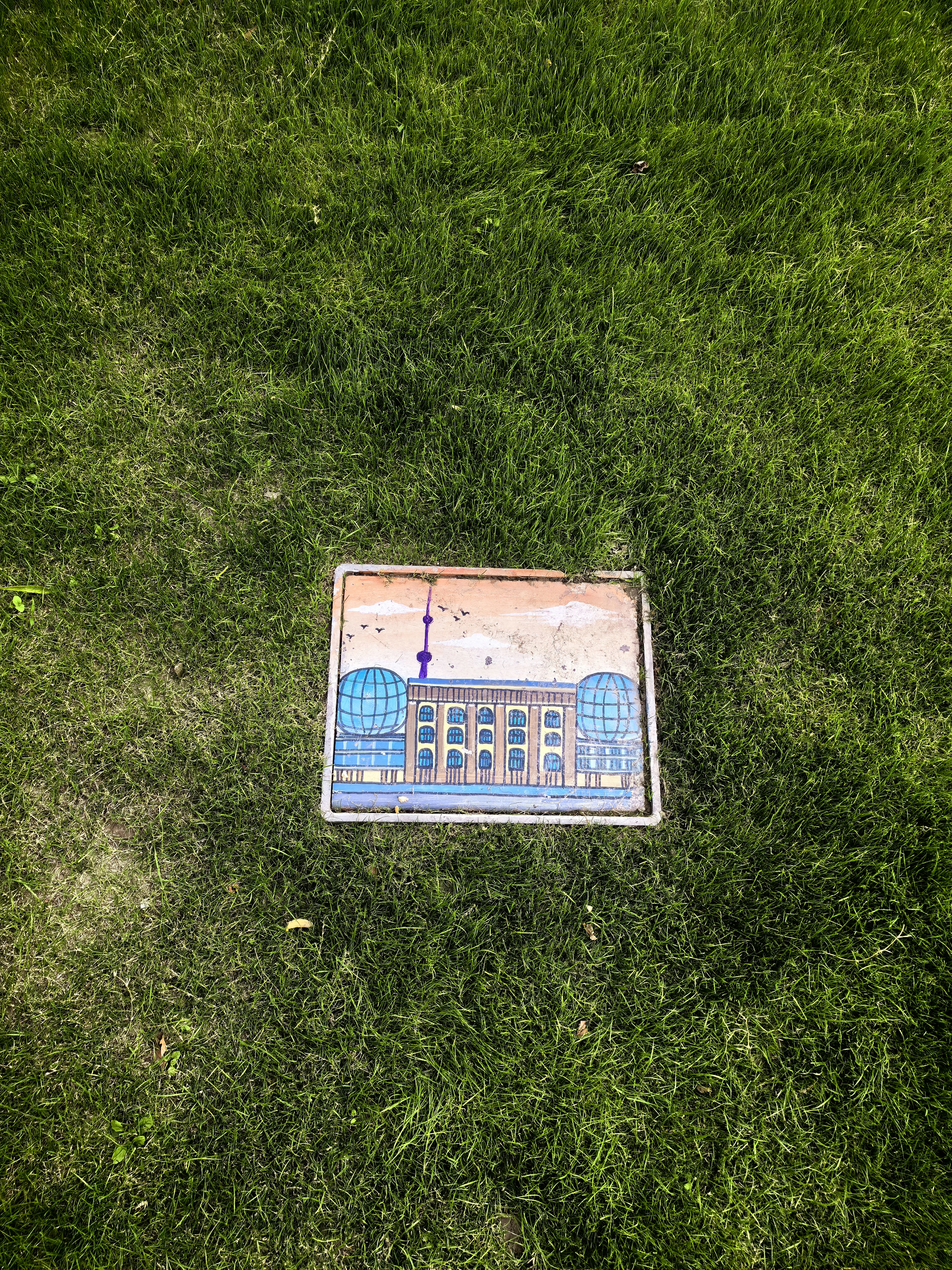 2023-10-11, 草地, 陆家嘴, 画, 随手拍, 上海