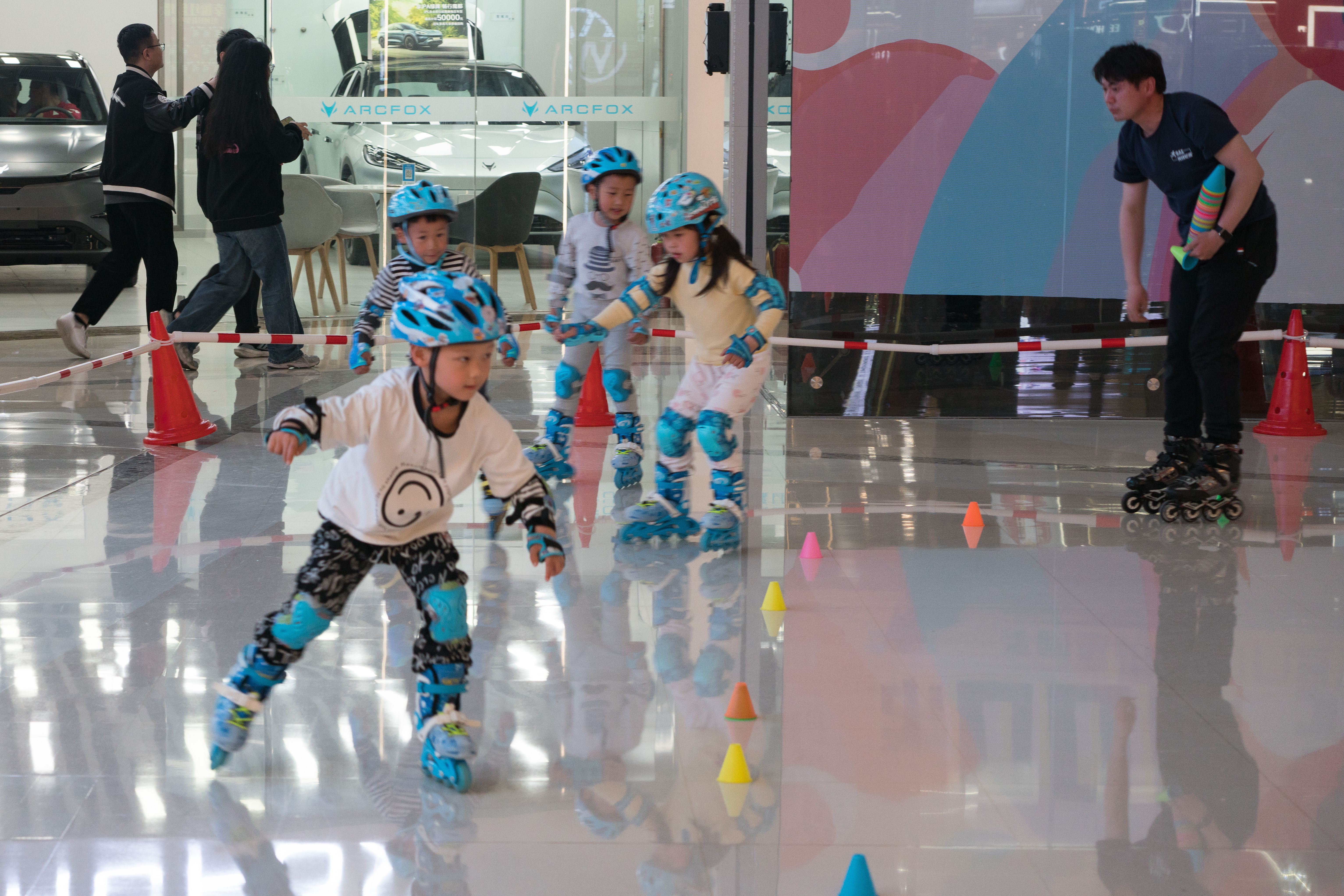 2024-04-13, 小朋友, 轮滑, 上海